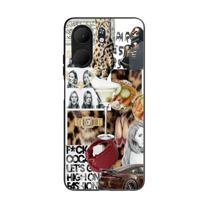 Old Money Mood back phone cover | glass case for oppo a5x 5g