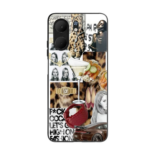 Old Money Mood back phone cover | glass case for oppo a5x 5g