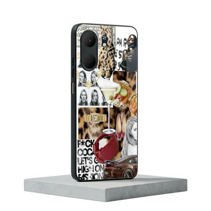Old Money Mood oppo a5x 5g mobile cover | shockproof glass phone case