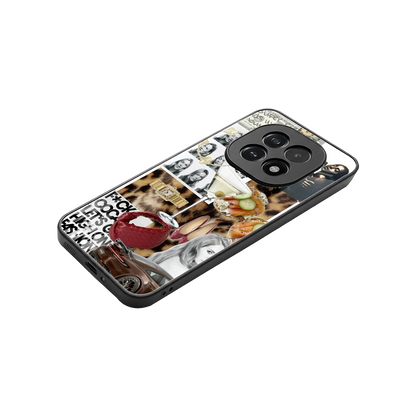Old Money Mood stylish phone case for oppo f29 5g | glossy glass and slim fit