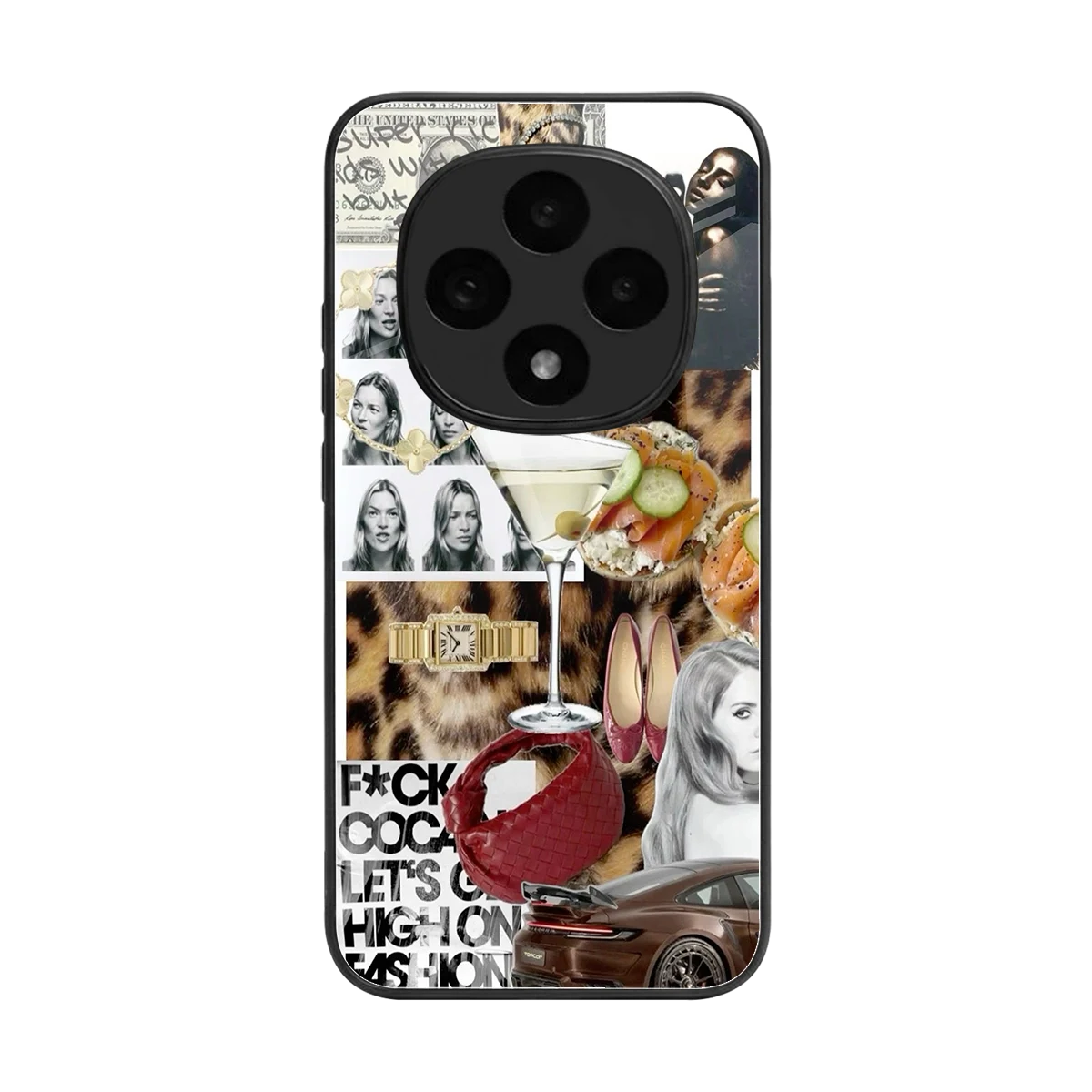 Old Money Mood back phone cover | glass case for oppo f31 pro 5g