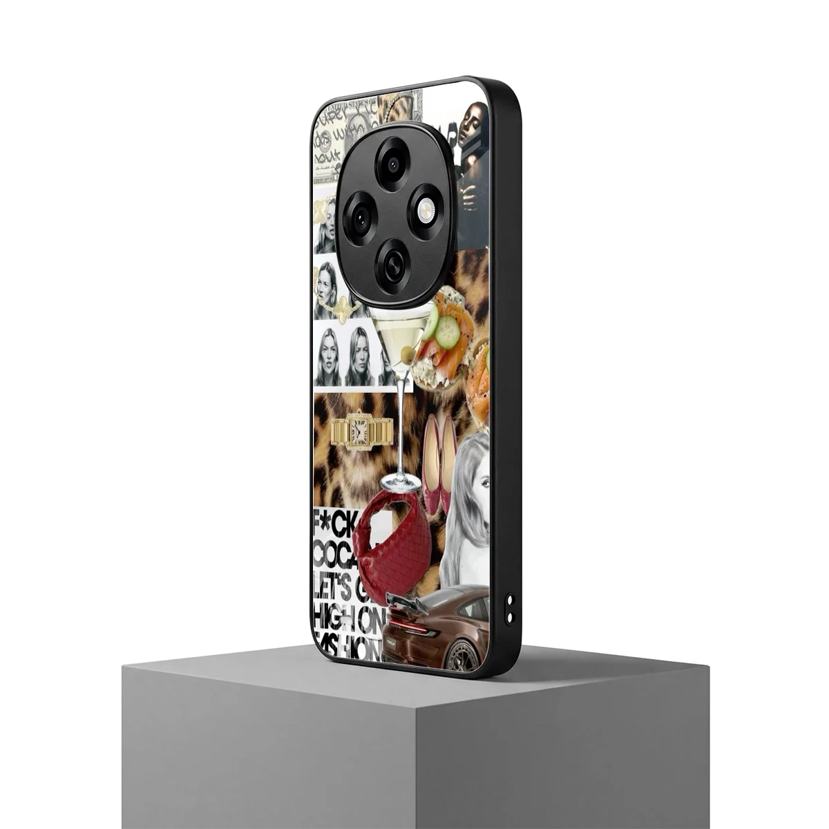 Old Money Mood oppo f31 pro 5g mobile cover | shockproof glass phone case