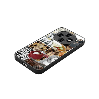 Old Money Mood stylish phone case for oppo f31 pro 5g | glossy glass and slim fit
