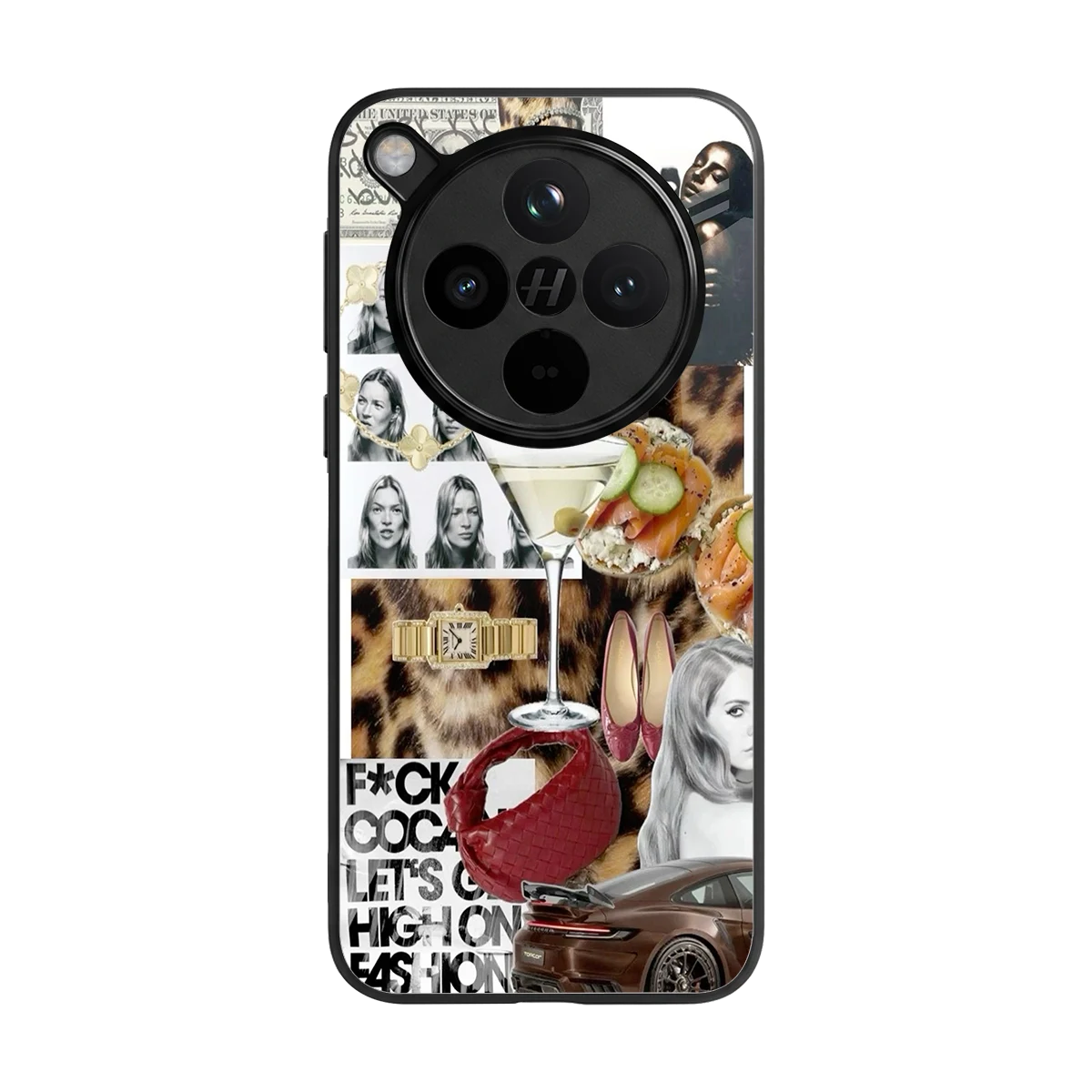 Old Money Mood back phone cover | glass case for oppo find x8