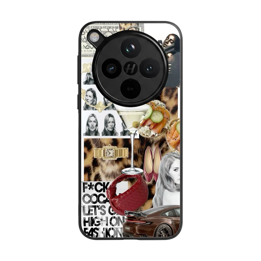 Old Money Mood back phone cover | glass case for oppo find x8