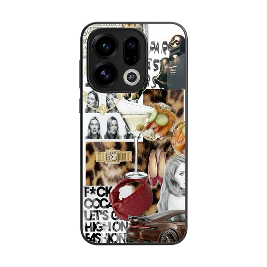 Old Money Mood back phone cover | glass case for oppo find x9