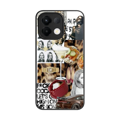 Old Money Mood back phone cover | glass case for oppo k13 5g