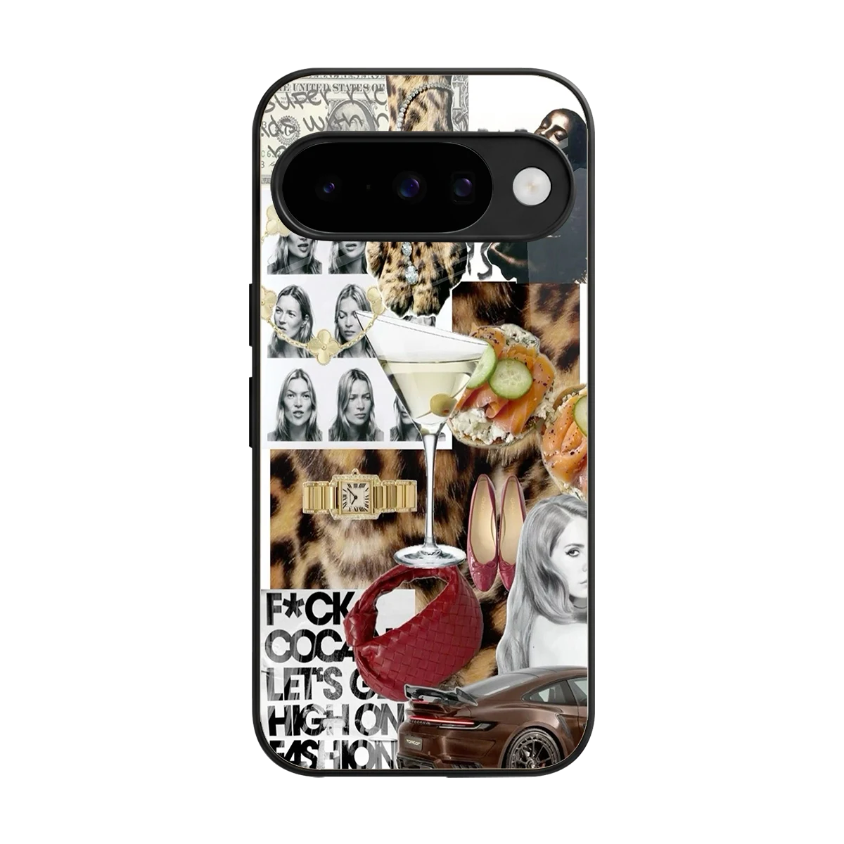 Old Money Mood back phone cover | glass case for google pixel 10