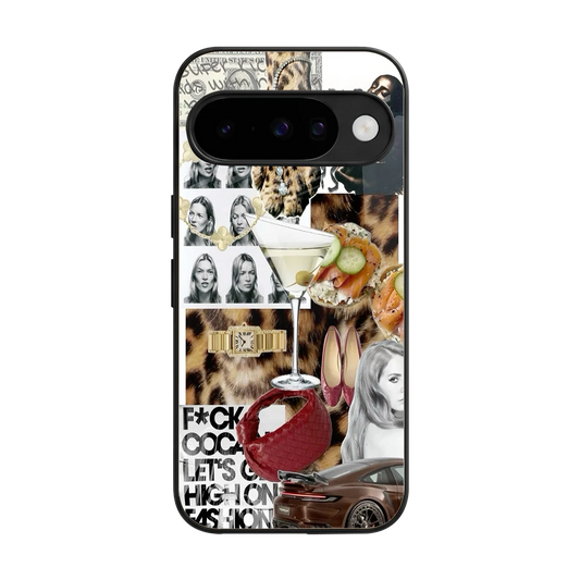 Old Money Mood back phone cover | glass case for google pixel 10