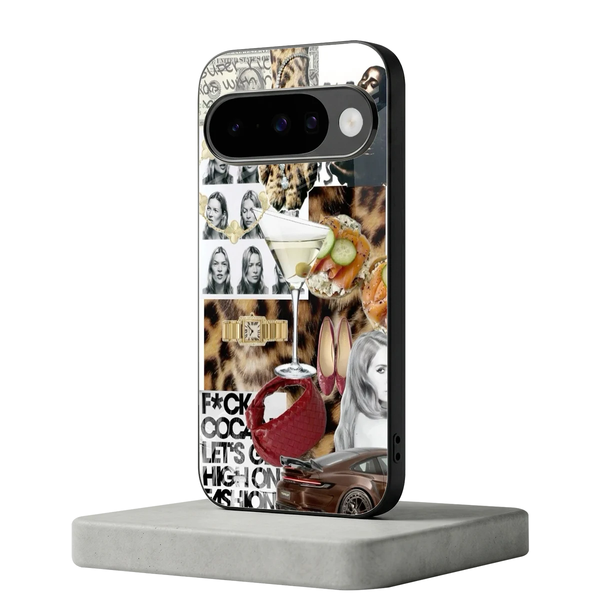 Old Money Mood google pixel 10 mobile cover | shockproof glass phone case