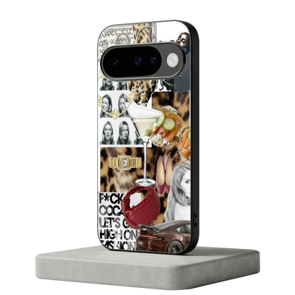 Old Money Mood google pixel 10 mobile cover | shockproof glass phone case