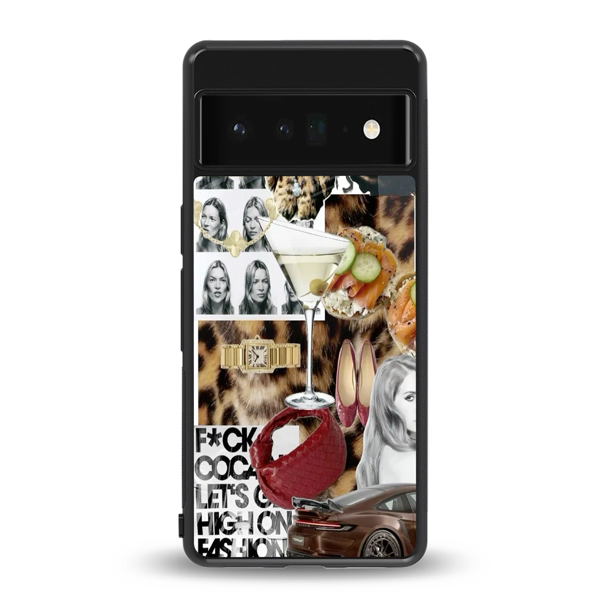 Old Money Mood back phone cover | glass case for google pixel 6 pro