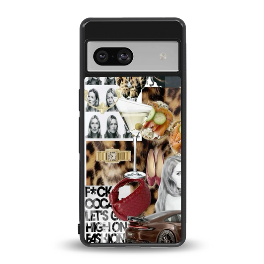 Old Money Mood back phone cover | glass case for google pixel 7a