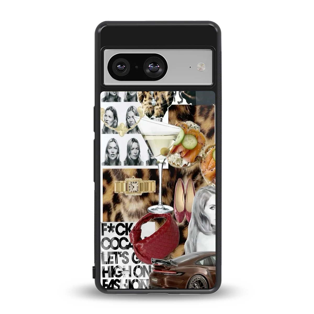 Old Money Mood back phone cover | glass case for google pixel 8