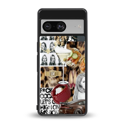Old Money Mood back phone cover | glass case for google pixel 8