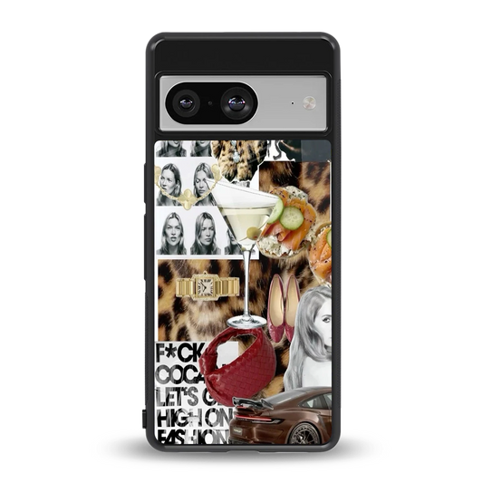 Old Money Mood back phone cover | glass case for google pixel 8