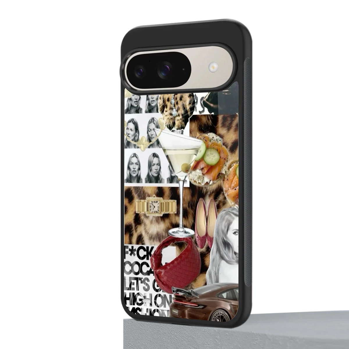 Old Money Mood google pixel 9 mobile cover | shockproof glass phone case