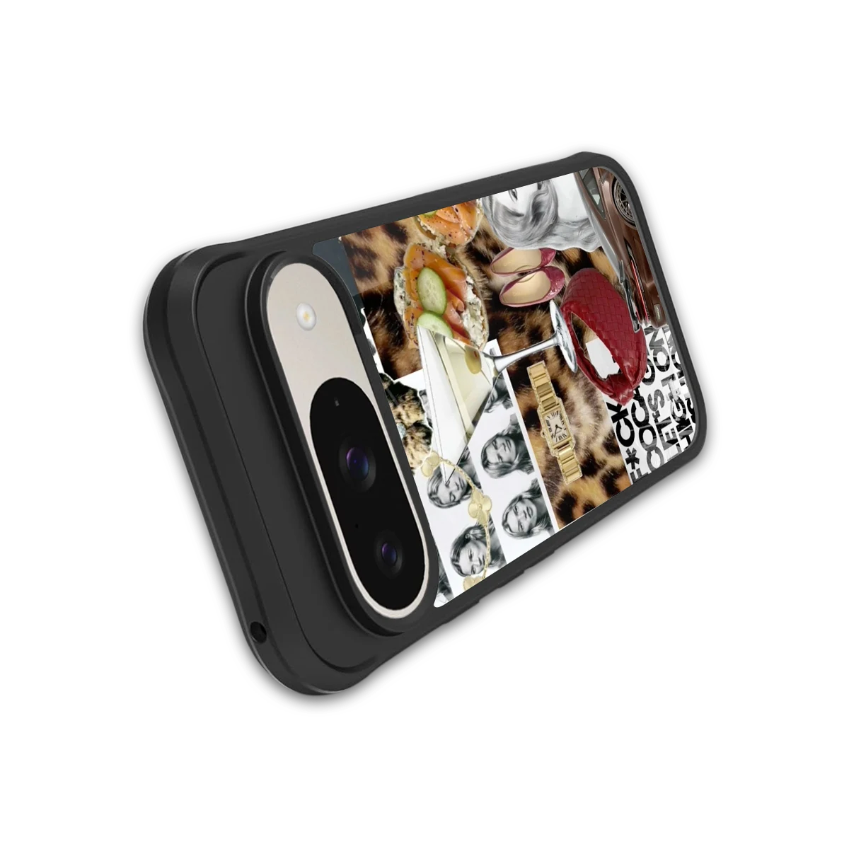 Old Money Mood stylish phone case for google pixel 9 | glossy glass and slim fit