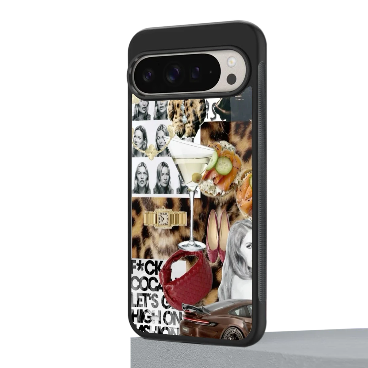 Old Money Mood google pixel 9 pro mobile cover | shockproof glass phone case