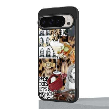 Old Money Mood google pixel 9 pro mobile cover | shockproof glass phone case