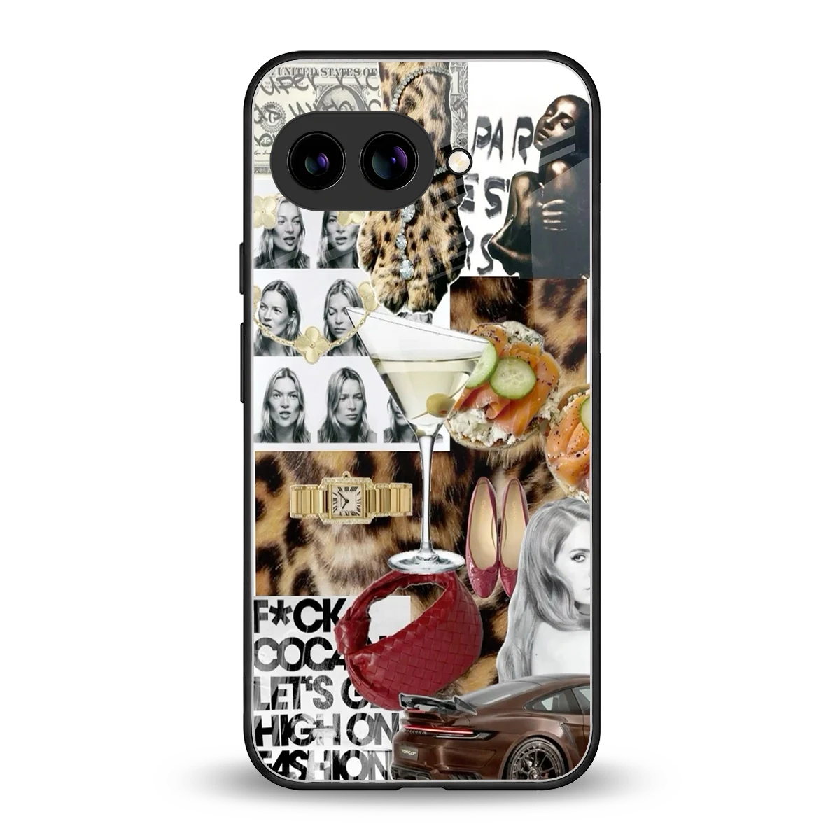 Old Money Mood back phone cover | glass case for google pixel 9a