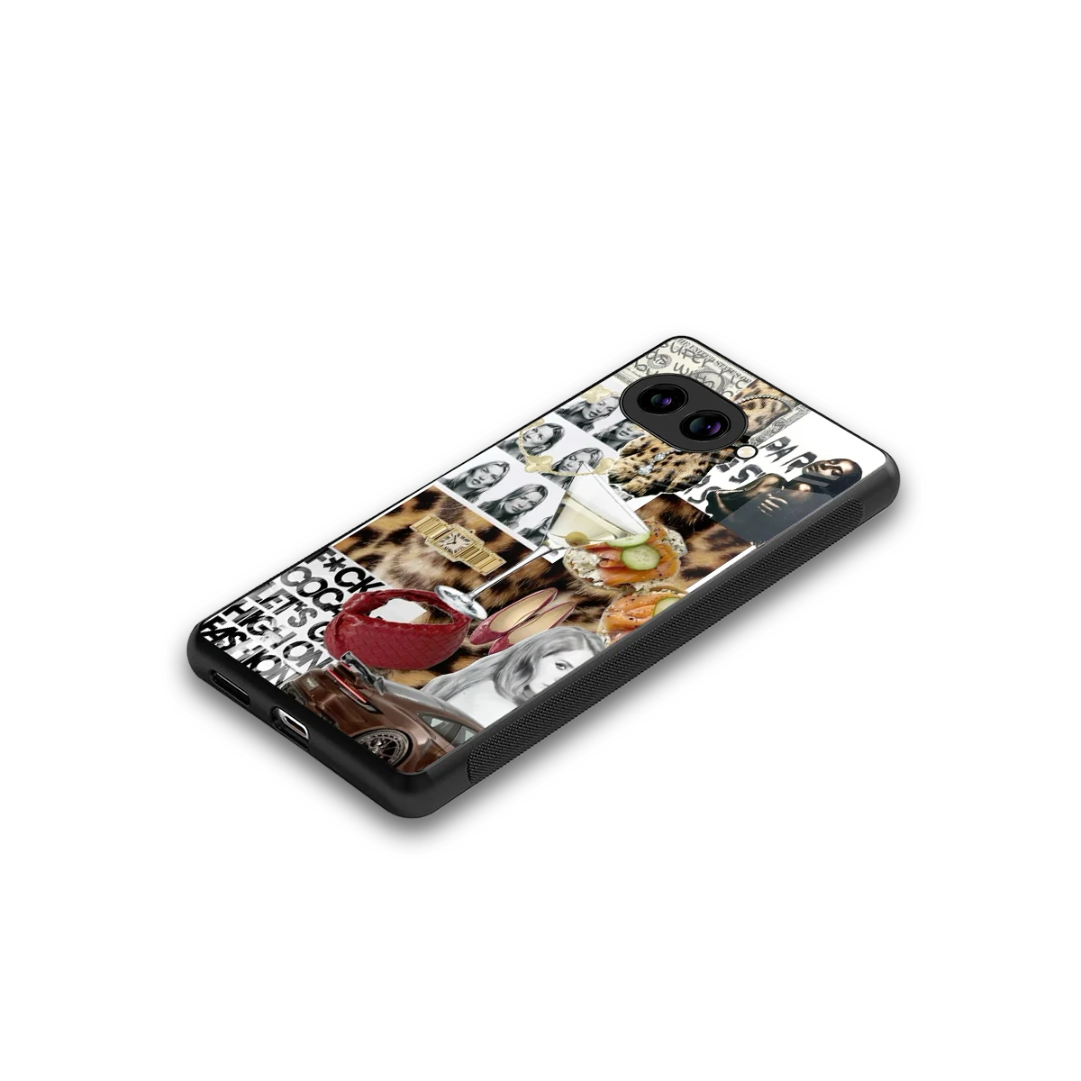 Old Money Mood stylish phone case for google pixel 9a | glossy glass and slim fit