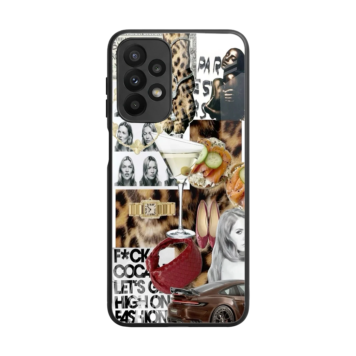 Old Money Mood back phone cover | glass case for samsung galaxy a23
