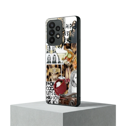 Old Money Mood samsung galaxy a23 mobile cover | shockproof glass phone case