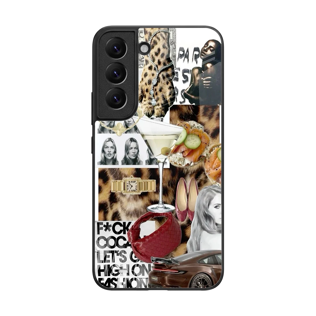 Old Money Mood back phone cover | glass case for samsung galaxy s22