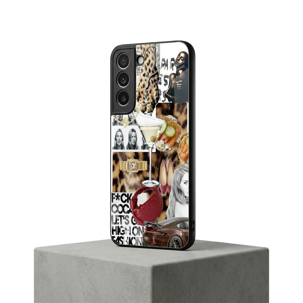 Old Money Mood samsung galaxy s22 mobile cover | shockproof glass phone case