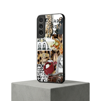 Old Money Mood samsung galaxy s22 mobile cover | shockproof glass phone case