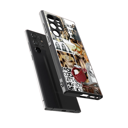 Old Money Mood sleek samsung galaxy s23 ultra cover with tempered glass back and TPU edges