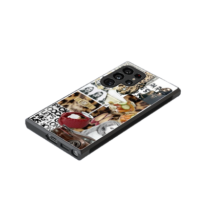 Old Money Mood stylish phone case for samsung galaxy s24 ultra | glossy glass and slim fit