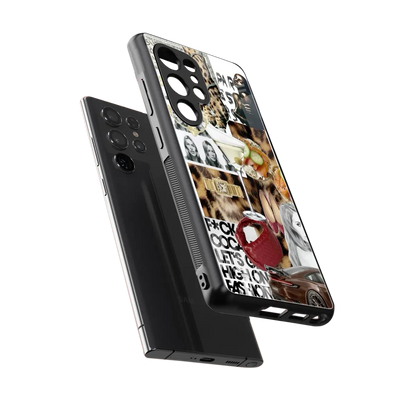 Old Money Mood sleek samsung galaxy s25 ultra cover with tempered glass back and TPU edges