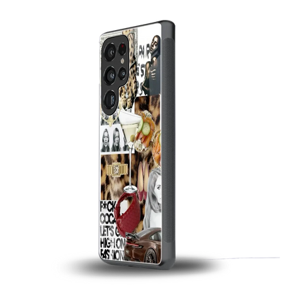 Old Money Mood samsung galaxy s25 ultra mobile cover | shockproof glass phone case