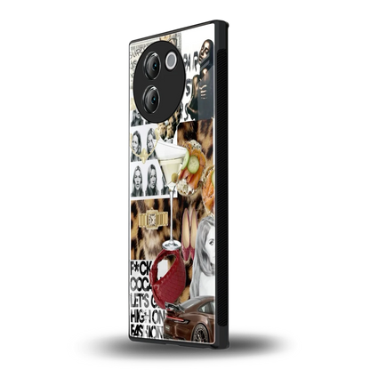 Old Money Mood vivo v30e mobile cover | shockproof glass phone case