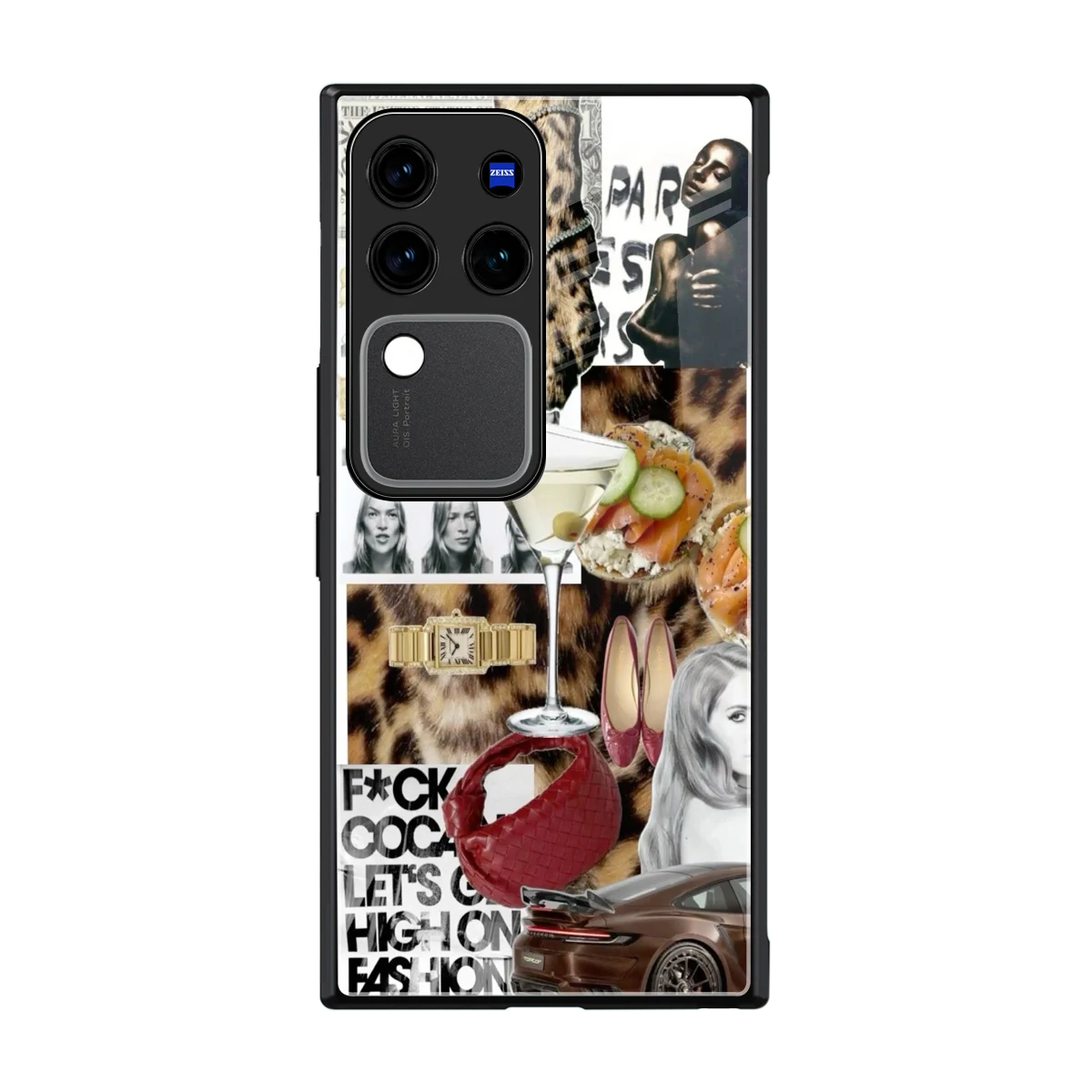 Old Money Mood back phone cover | glass case forvivo v30 pro