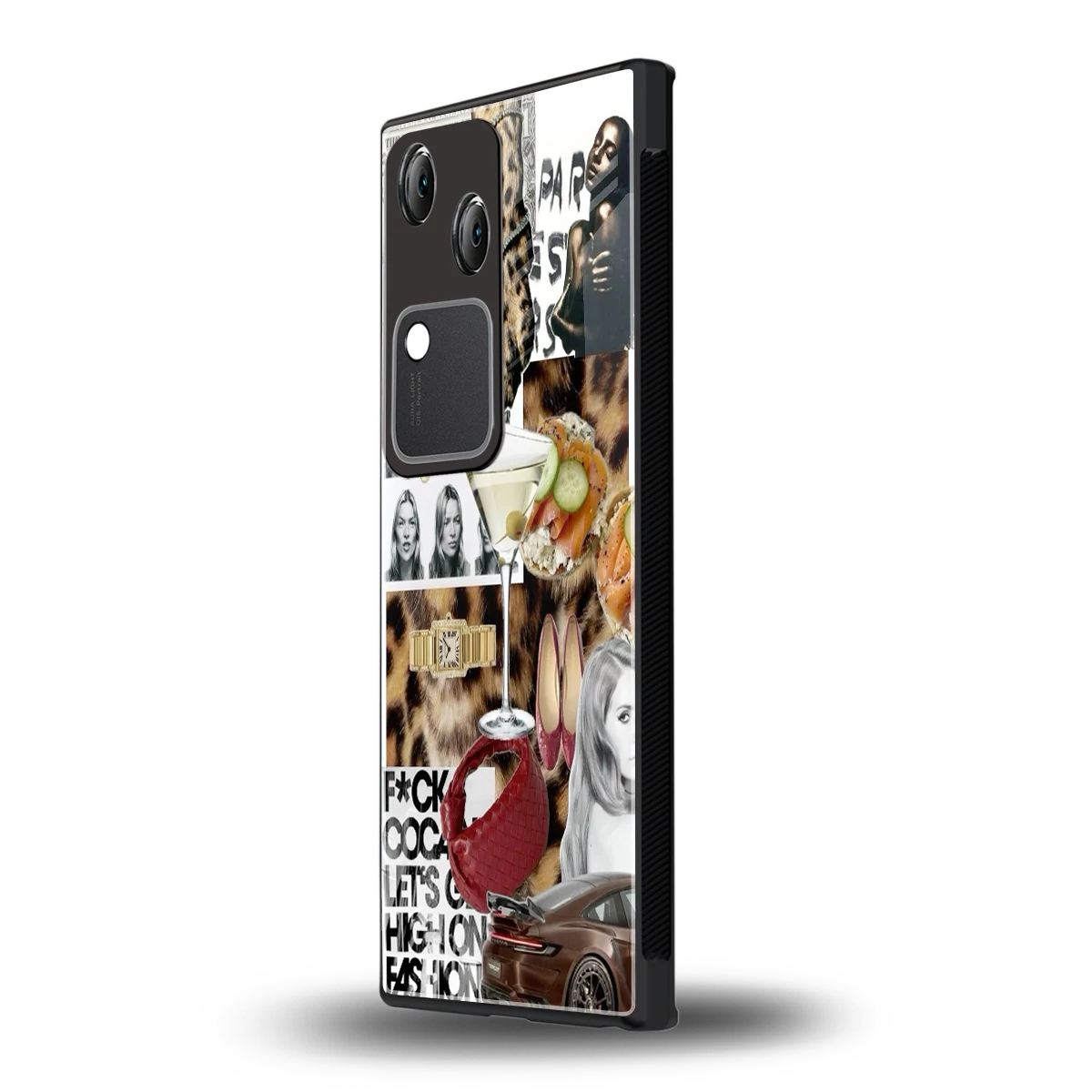 Old Money Mood vivo v30 mobile cover | shockproof glass phone case