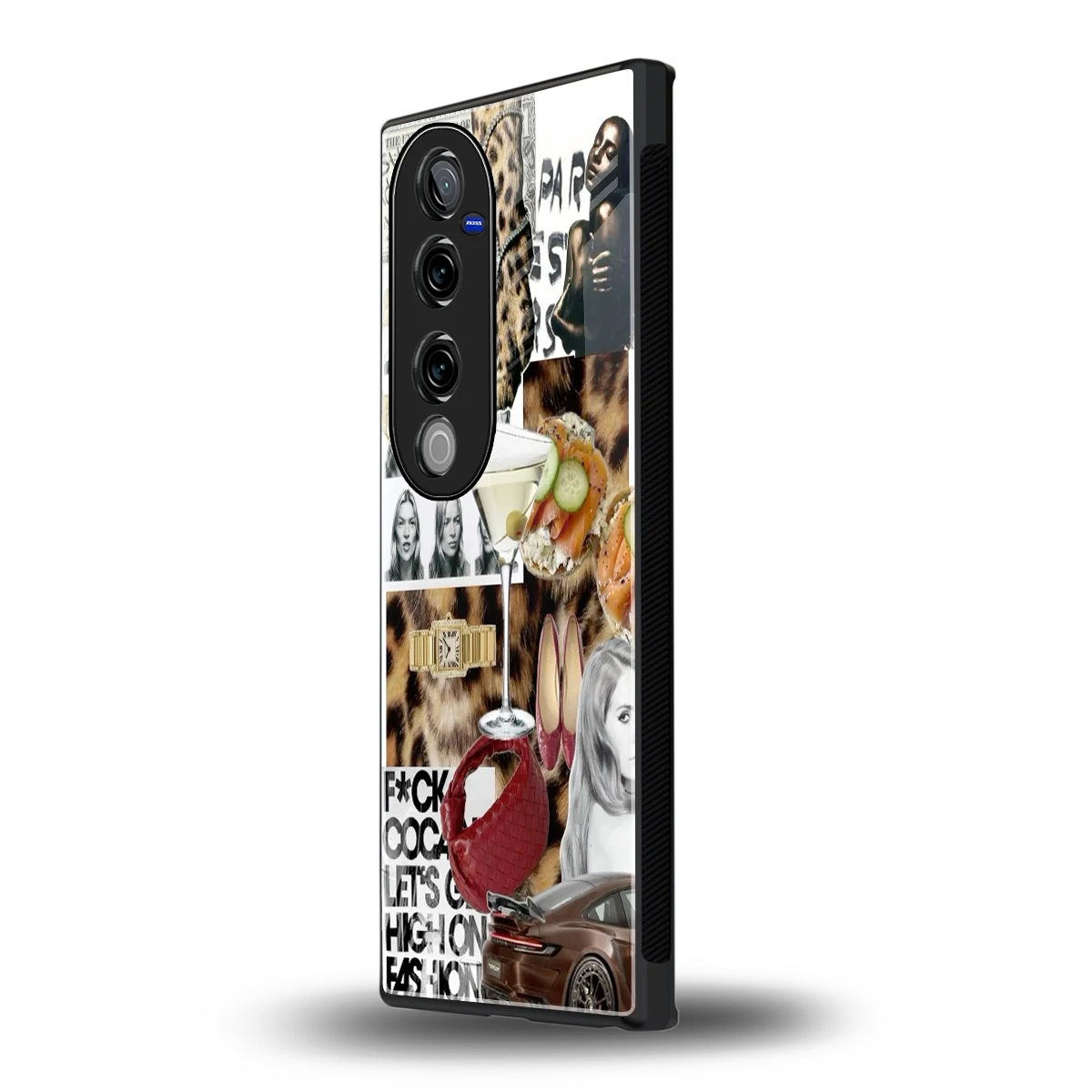 Old Money Mood vivo v40 pro mobile cover | shockproof glass phone case