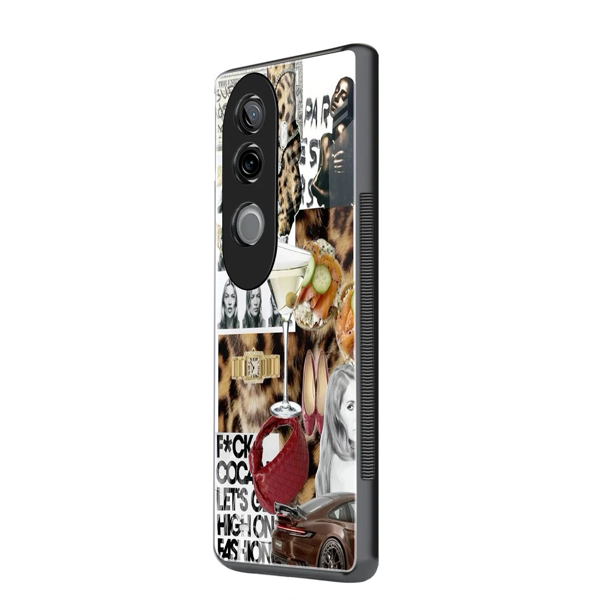 Old Money Mood vivo v40e mobile cover | shockproof glass phone case