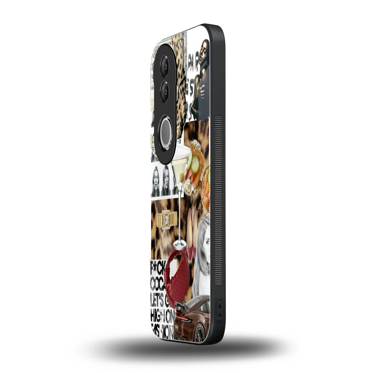 Old Money Mood vivo v50 mobile cover | shockproof glass phone case