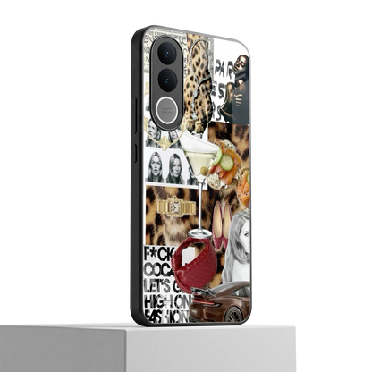 Old Money Mood vivo v70 fe mobile cover | shockproof glass phone case