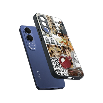 Old Money Mood sleek vivo v70 fe cover with tempered glass back and TPU edges