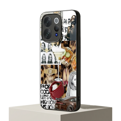 Old Money Mood vivo v70 mobile cover | shockproof glass phone case