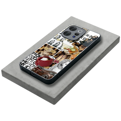 Old Money Mood stylish phone case for vivo v70 elite | glossy glass and slim fit