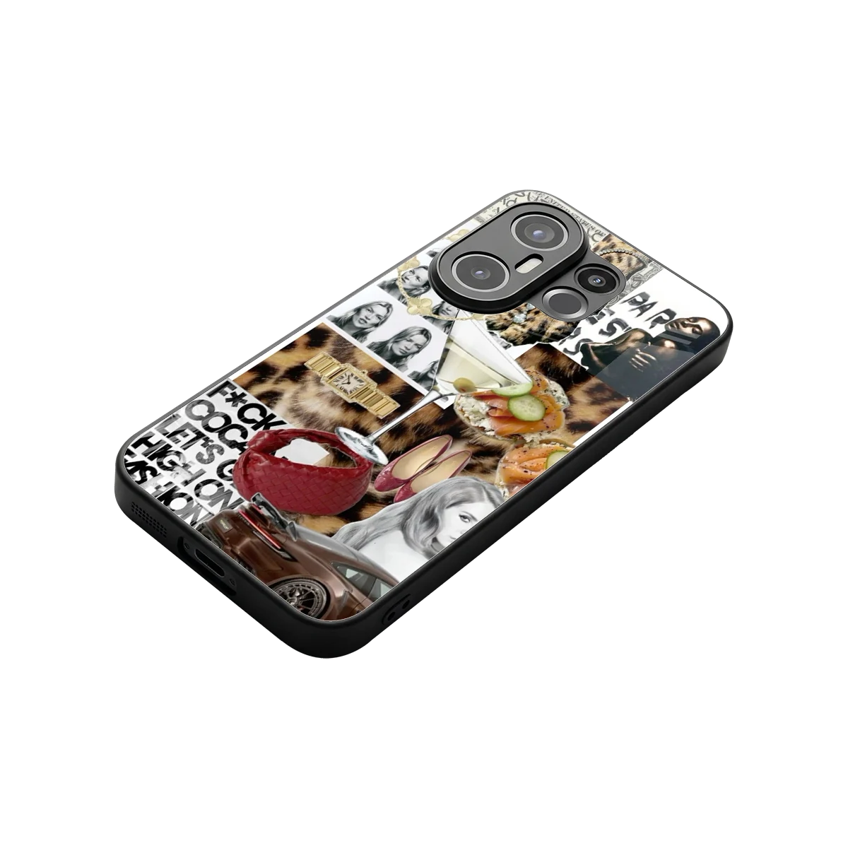 Old Money Mood stylish phone case for vivo x200 fe | glossy glass and slim fit