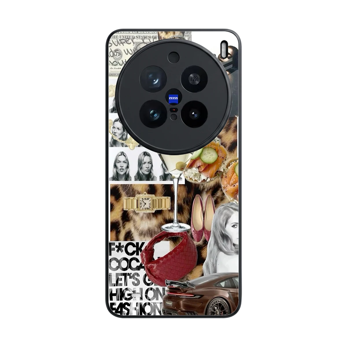 Old Money Mood back phone cover | glass case for vivo x200 pro