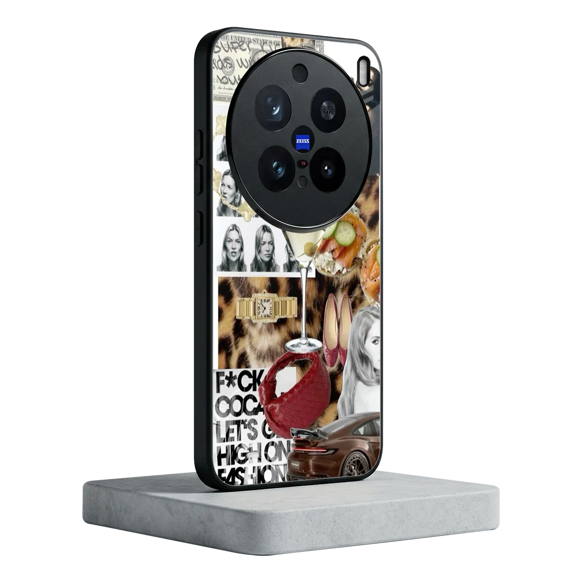 Old Money Mood vivo x200 pro mobile cover | shockproof glass phone case