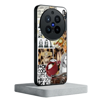 Old Money Mood vivo x200 pro mobile cover | shockproof glass phone case