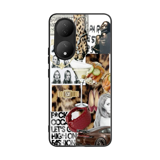 Old Money Mood back phone cover | glass case for Vivo-y100